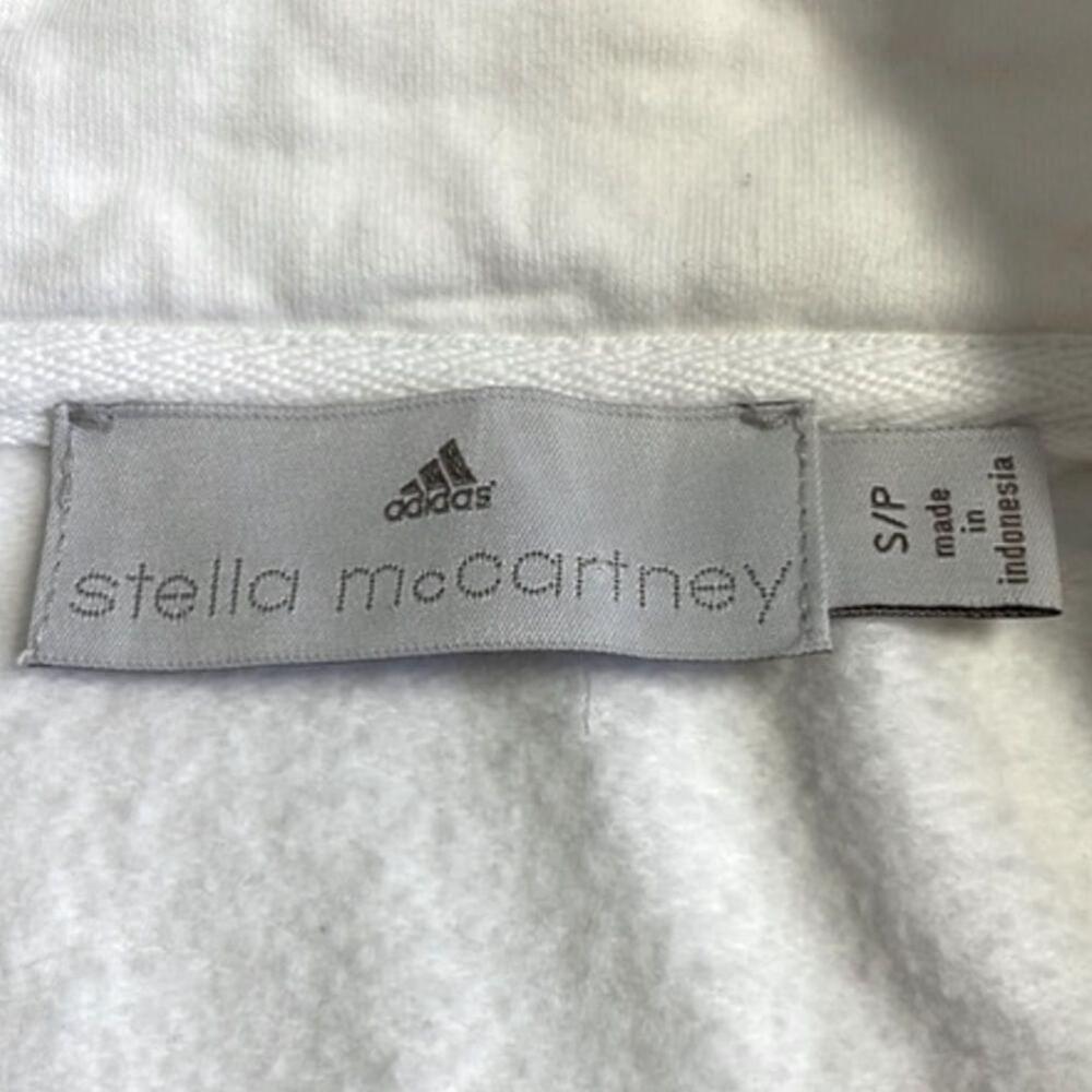 COPY - Adidas Stella McCartney White Full Zip Hoodie - Picture 9 of 9